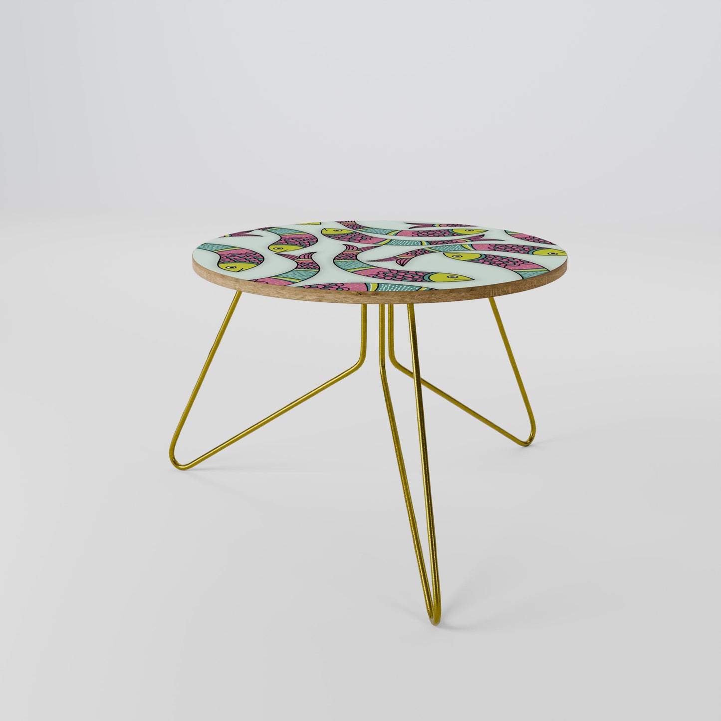 INDIAN FISH Tavolino da Salotto Ø60