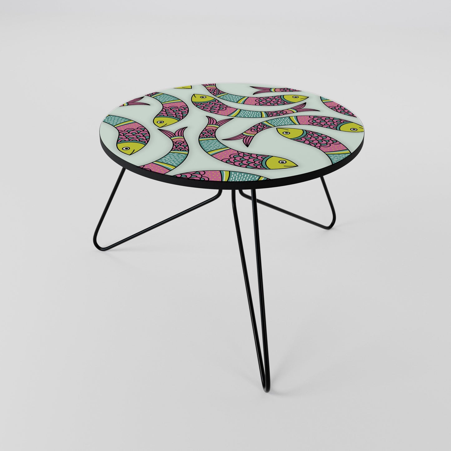 INDIAN FISH Tavolino da Salotto Ø60
