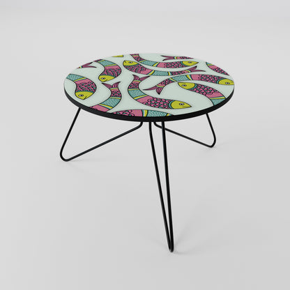 INDIAN FISH Tavolino da Salotto Ø60