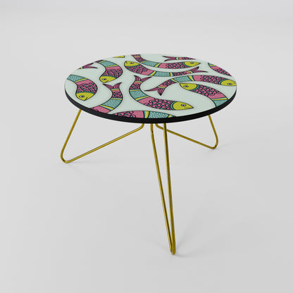 INDIAN FISH Tavolino da Salotto Ø60