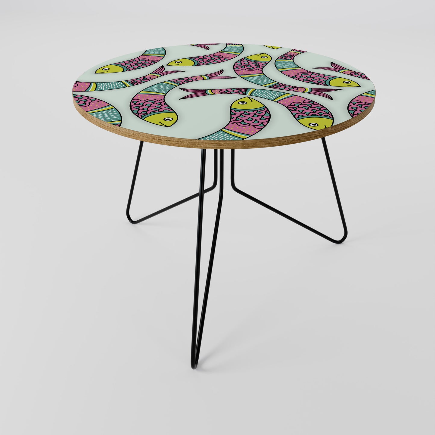 INDIAN FISH Tavolino da Caffè Ø69