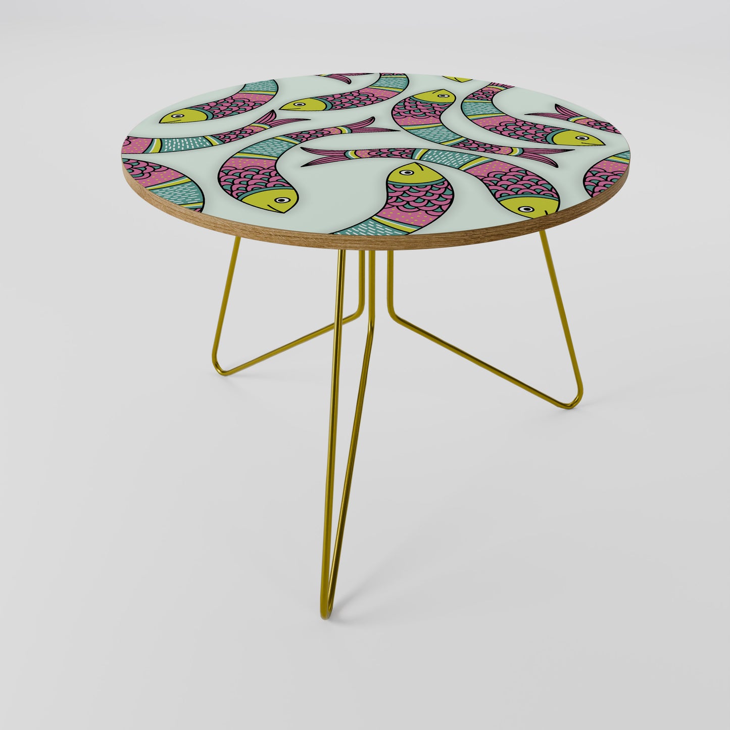 INDIAN FISH Tavolino da Caffè Ø69