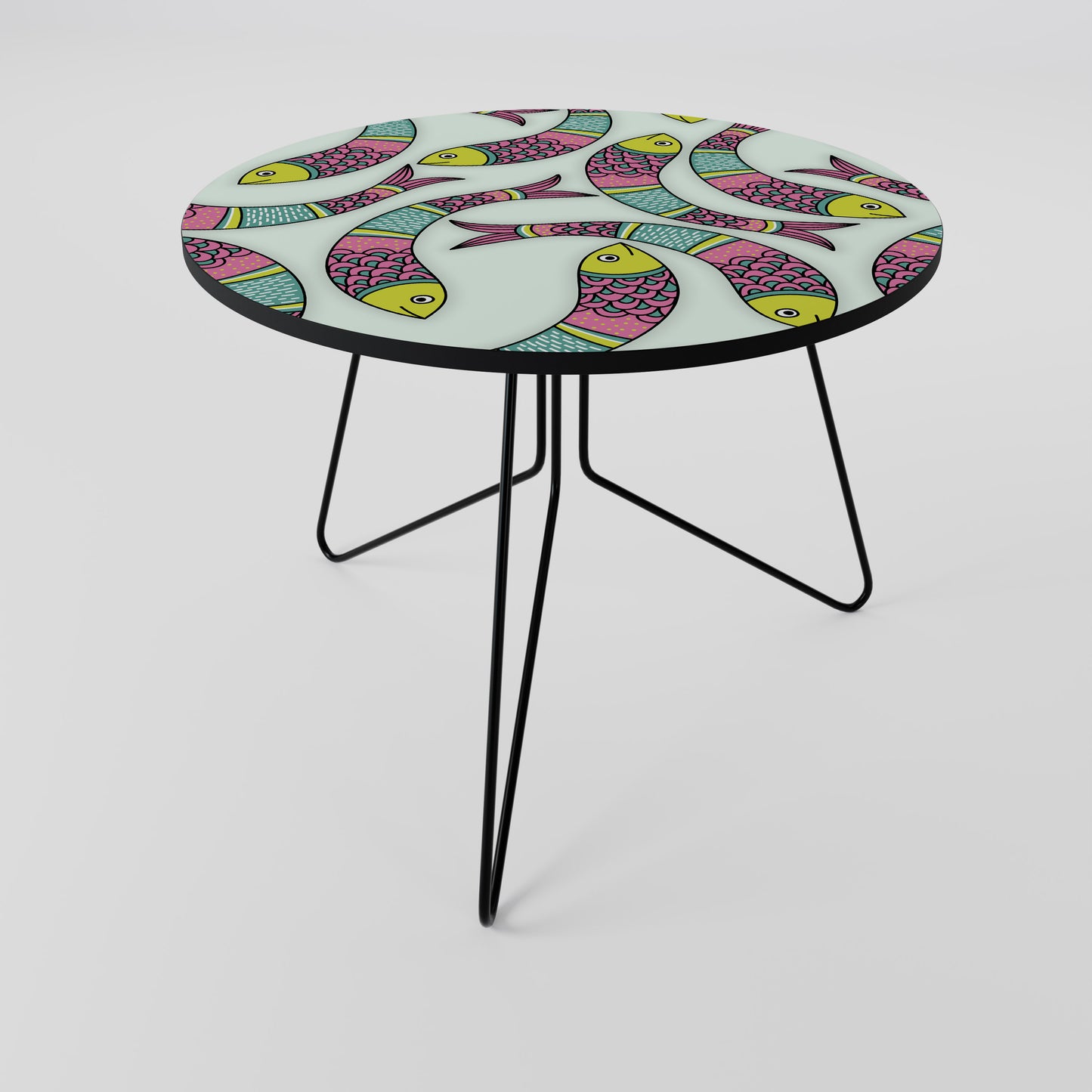 INDIAN FISH Tavolino da Caffè Ø69
