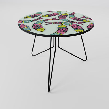 INDIAN FISH Tavolino da Caffè Ø69