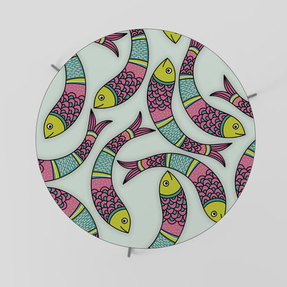 INDIAN FISH Tavolino da Caffè Ø69
