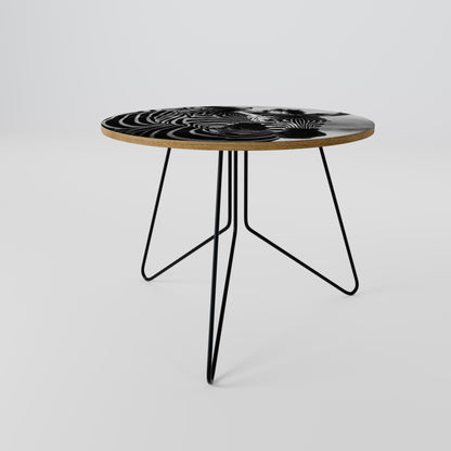 STRIPED SYMPHONY Tavolino da Caffè Ø69