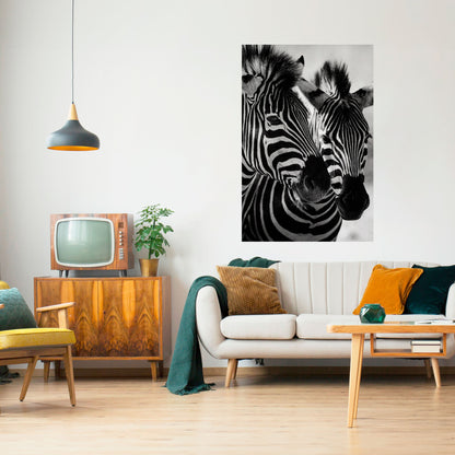 Poster verticale staccabile e attaccabile STRIPED SYMPHONY