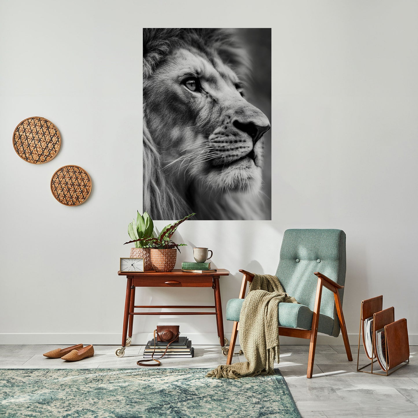 Poster verticale staccabile e attaccabile ROYAL REFLECTION