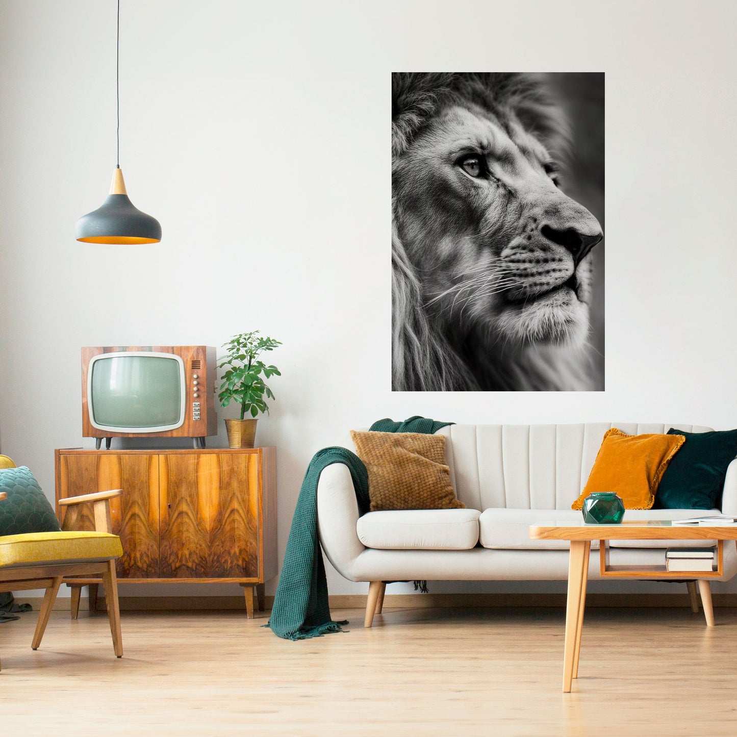 Poster verticale staccabile e attaccabile ROYAL REFLECTION