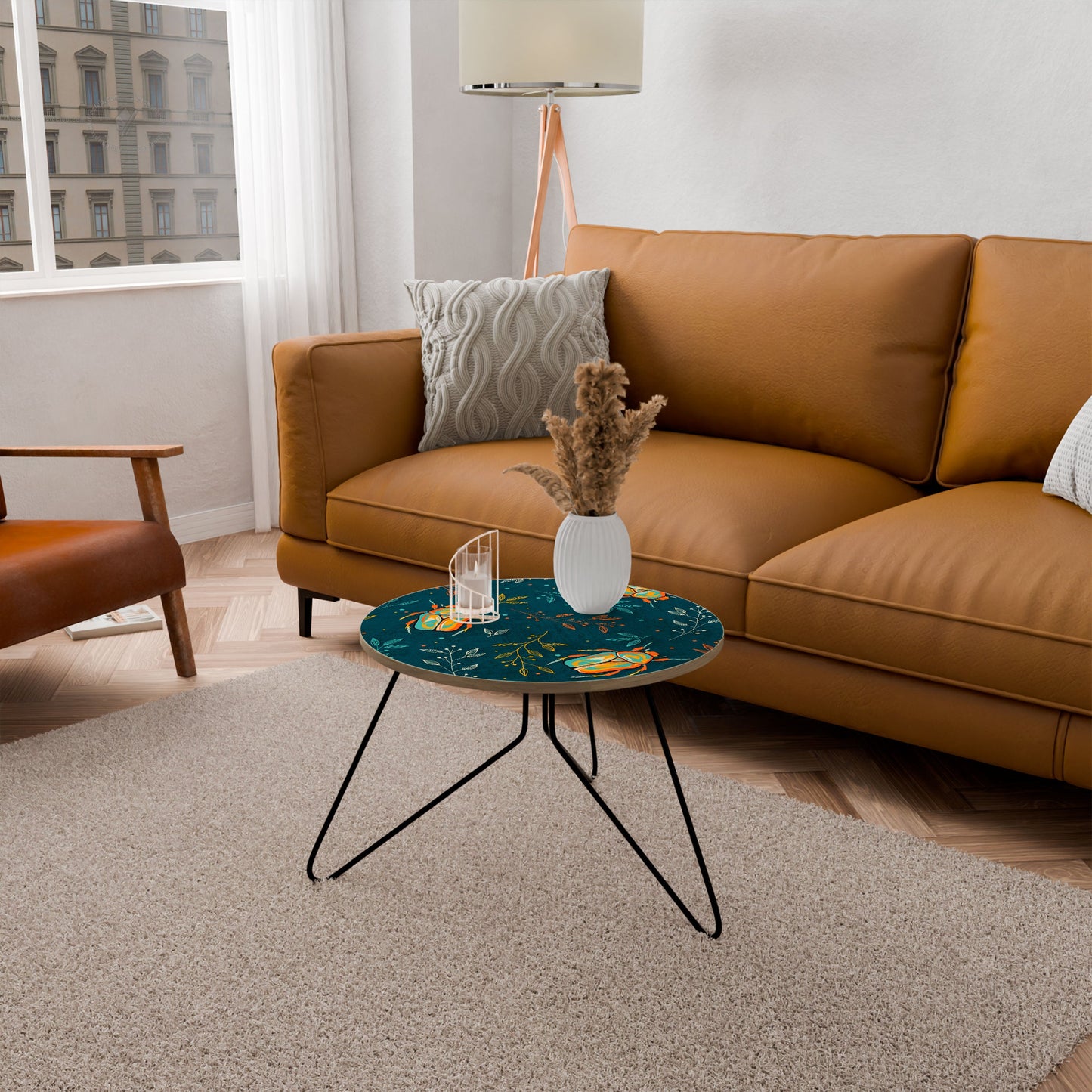 AUTUMN INSECTS Tavolino da Salotto Ø60