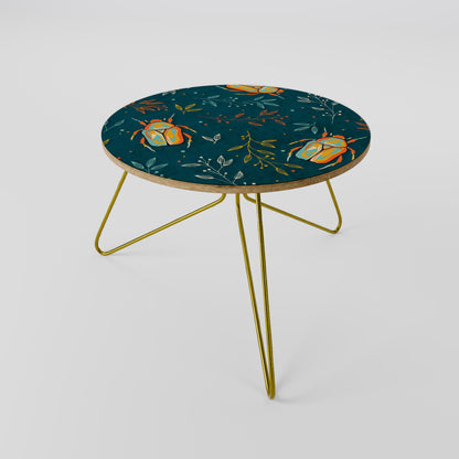 AUTUMN INSECTS Tavolino da Salotto Ø60