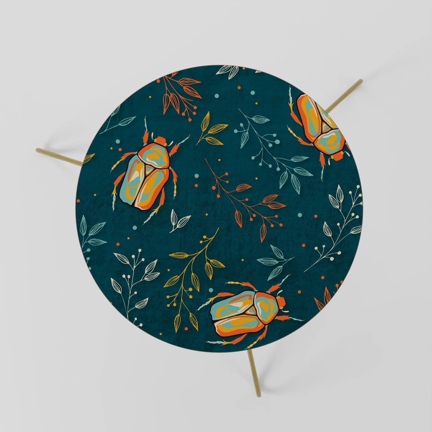 AUTUMN INSECTS Tavolino da Salotto Ø60