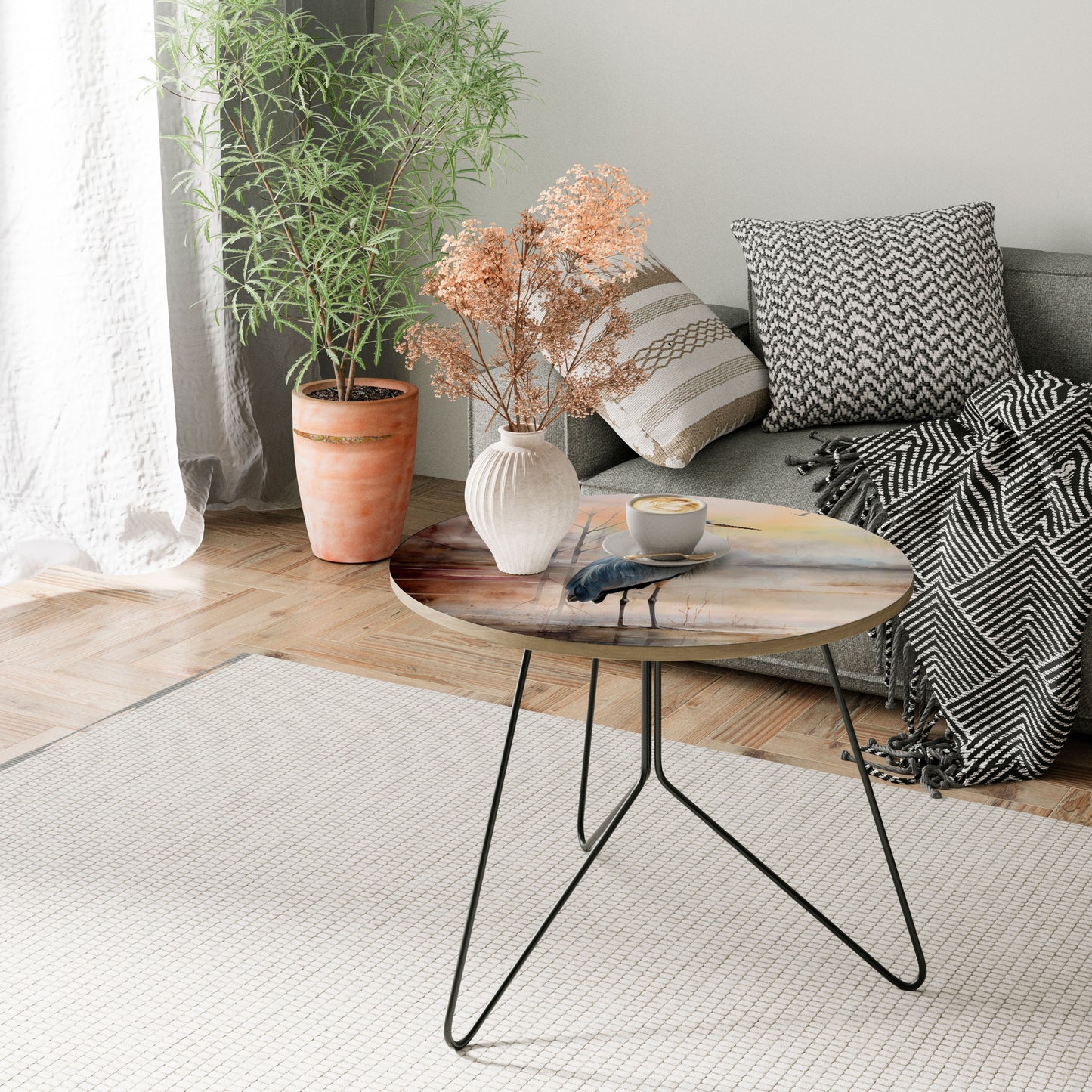 HERON DAYDREAM Tavolino da Caffè Ø69