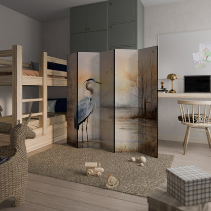 HERON DAYDREAM Divisorio decorativo per ambienti a 5 pannelli