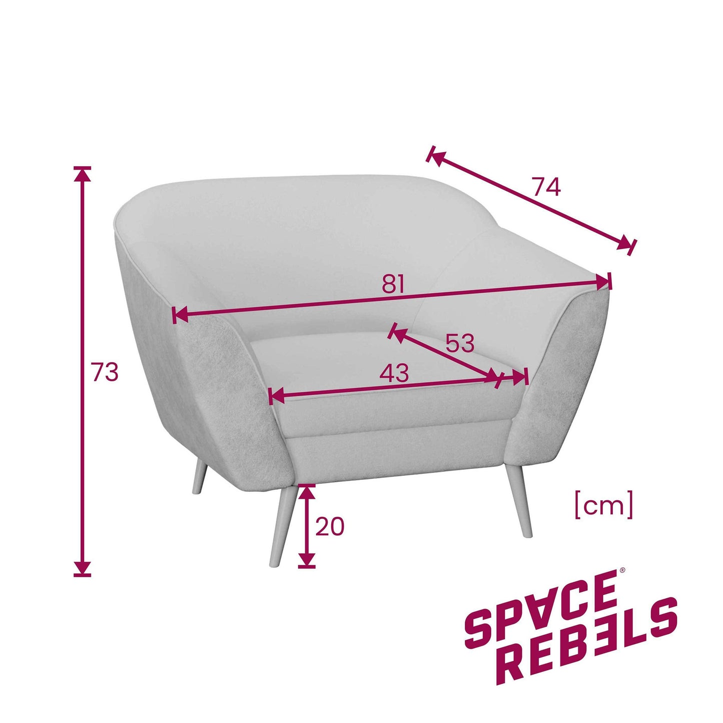 FLORAL SERENITY AURORA Poltrona